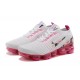 Womens Nike Air VaporMax Flyknit 3 White Pink Sneakers AJ6910-601