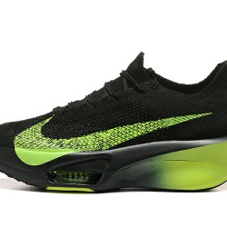 Air Zoom Alphafly NEXT 3 (W/M) Running Shoes Black and Green  