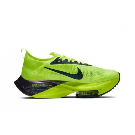 Air Zoom Alphafly Next 2 (M) Running Shoes Neongree Black