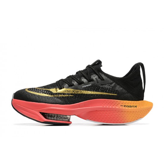 Air Zoom Alphafly Next 2 (M) Running Shoes Black Gold