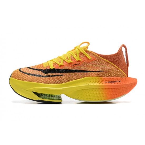 Air Zoom Alphafly Next 2 (M) Running Shoes Orange and Yellow