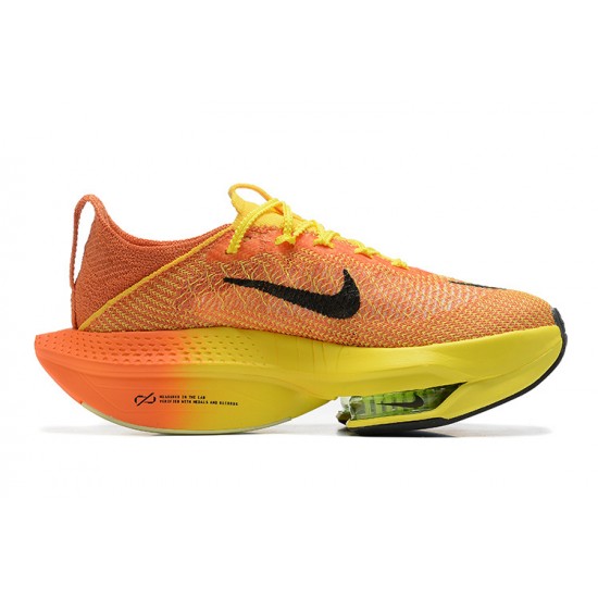 Air Zoom Alphafly Next 2 (M) Running Shoes Orange and Yellow