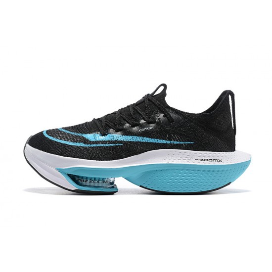 Air Zoom Alphafly Next 2 (W/M) Running Shoes Black and Blue