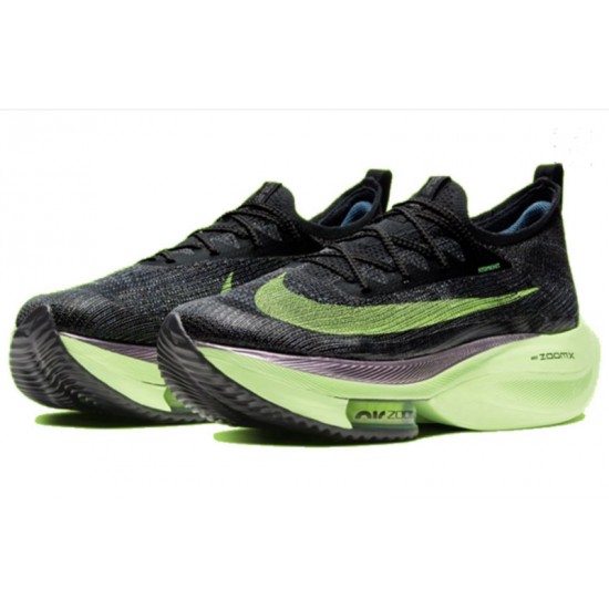 Air Zoom Alphafly Next 2 (W/M) Running Shoes Black and Green