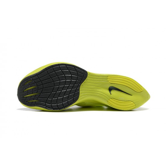 ZoomX VaporFly Next% (M) Running Shoes Chartreuse Black