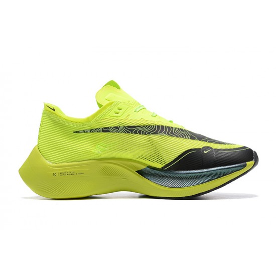 ZoomX VaporFly Next% (M) Running Shoes Chartreuse Black