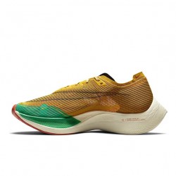 ZoomX VaporFly Next% (M) Running Shoes Yellow Green  