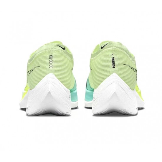 ZoomX VaporFly Next% (W/M) Running Shoes Green and Blue