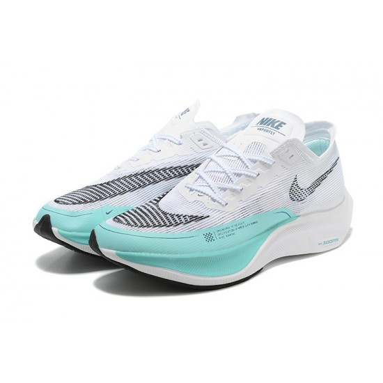 ZoomX VaporFly Next% (W/M) Running Shoes White Blue