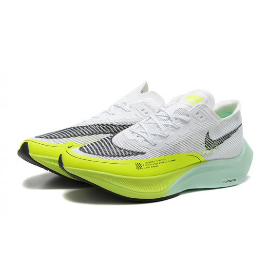 ZoomX VaporFly Next% (W/M) Running Shoes White Yellow