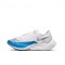 ZoomX VaporFly Next% (W/M) Running Shoes White and Blue  