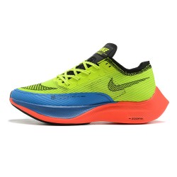 ZoomX VaporFly Next% (W/M) Running Shoes Yellow Blue  