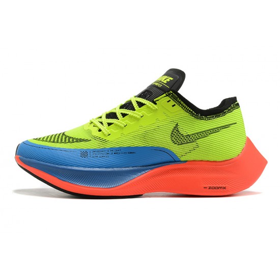 ZoomX VaporFly Next% (W/M) Running Shoes Yellow Blue