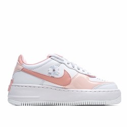 Nike WMNS Air Force 1 Shadow "Tropical Twist" CJ1641 101 AF1 Womens Pink Wihte