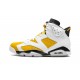 Mens Nike Air Jordan 6 Yellow Ochre CT8529-170 Shoes